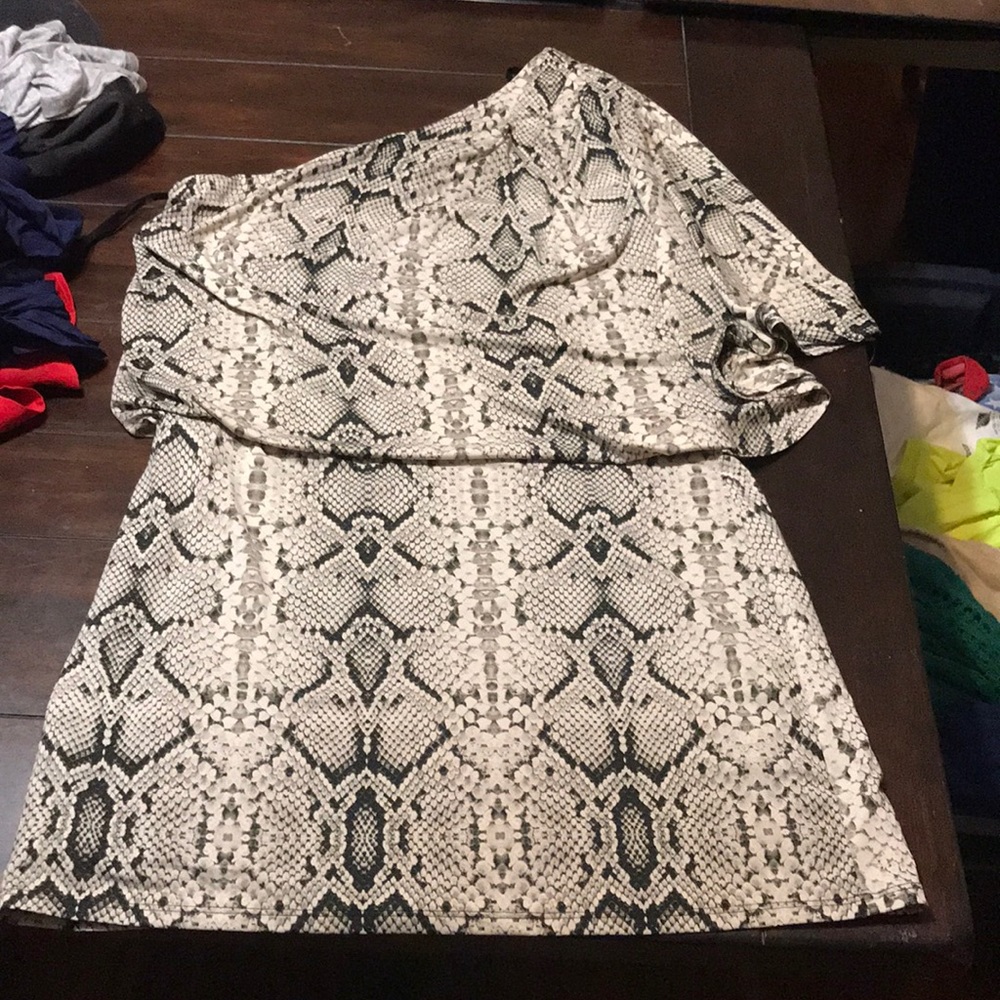 Jessica Simpson size L one shoulder dress